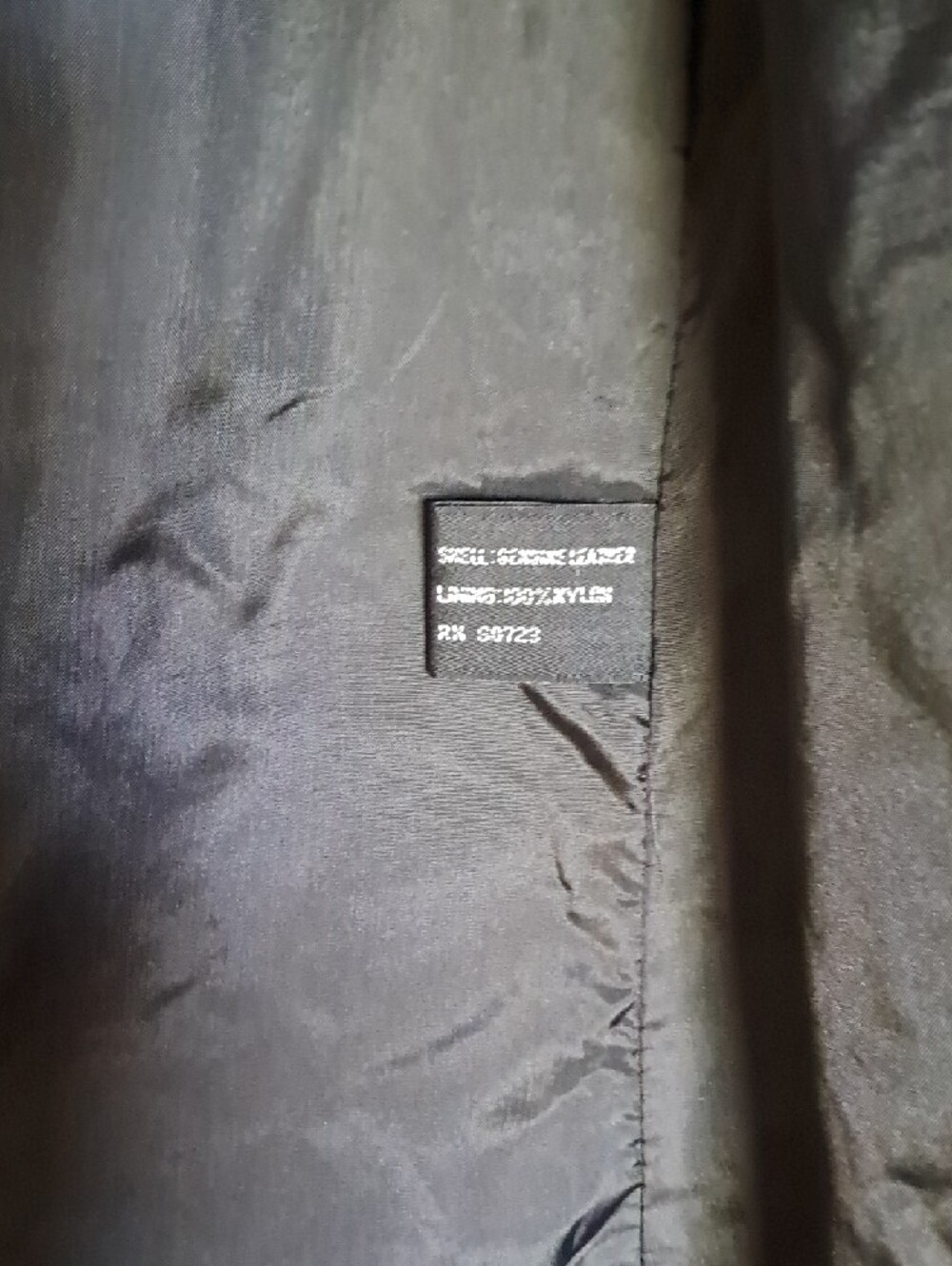 Long Black Leather Trench Coat with Belt — Unbranded - Picture 6 of 9